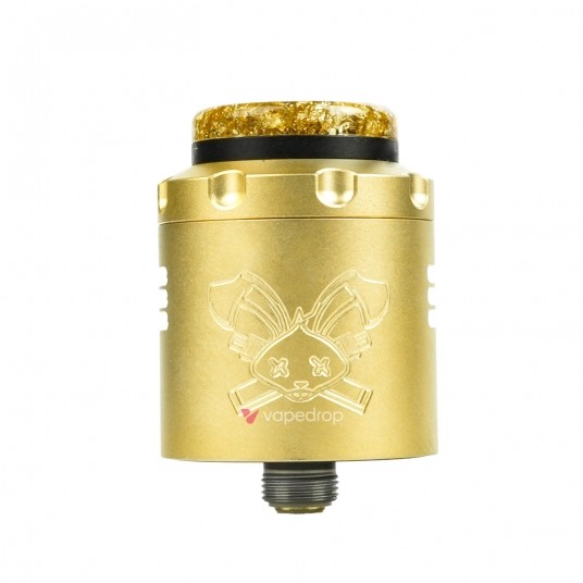 ATOMIZER HELLVAPE DEAD RABBIT V3 RDA 6TH ANNIV EDN - GOLD BLACK -zdjęcie numer 1
