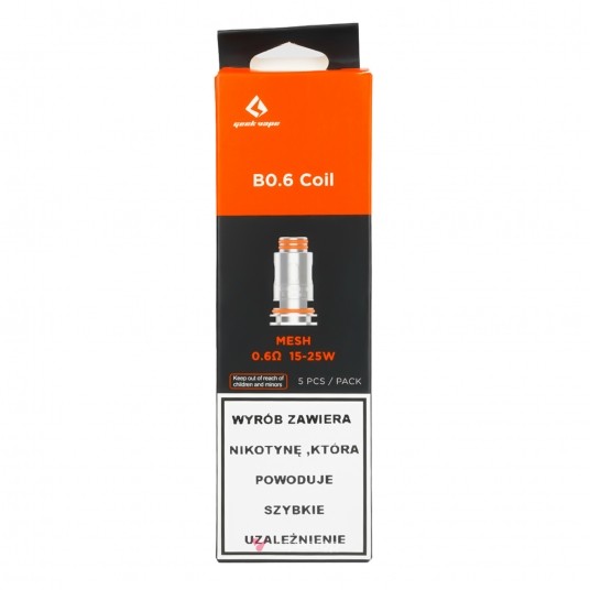 COIL GEEK VAPE B SERIES - 0.6 OHM -zdjęcie numer 1