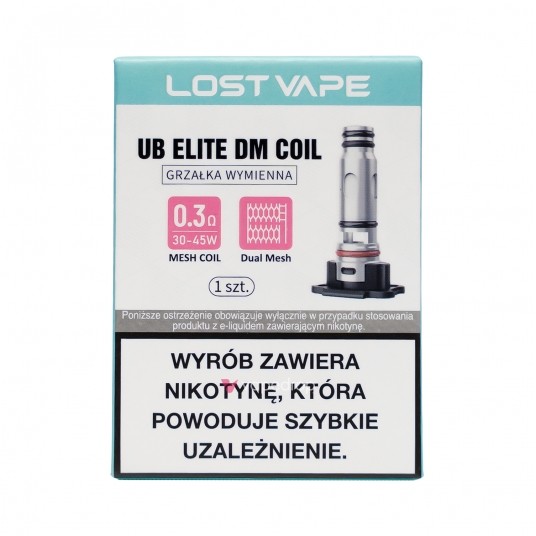 COIL LOST VAPE UB ELITE DM - 0.3 OHM -zdjęcie numer 1
