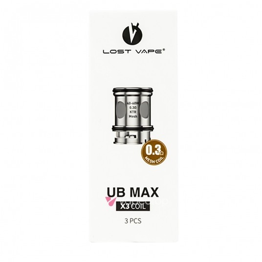 COIL LOST VAPE UB MAX X3 MESH - 0.3 OHM -zdjęcie numer 1
