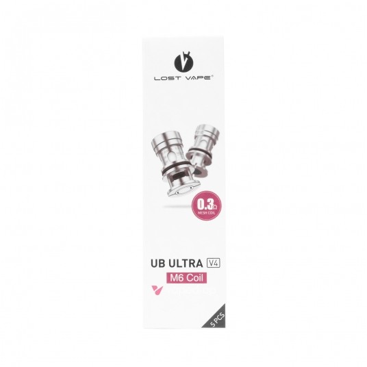 COIL LOST VAPE UB ULTRA V4 M6 MESH - 0.3 OHM -zdjęcie numer 1