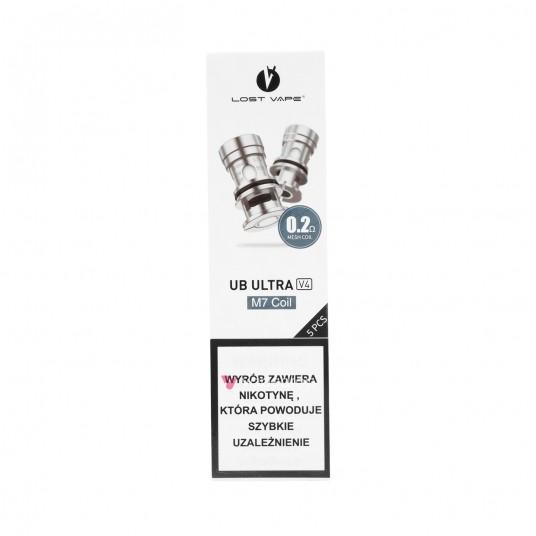 COIL LOST VAPE UB ULTRA V4 M7 MESH - 0.2 OHM -zdjęcie numer 1