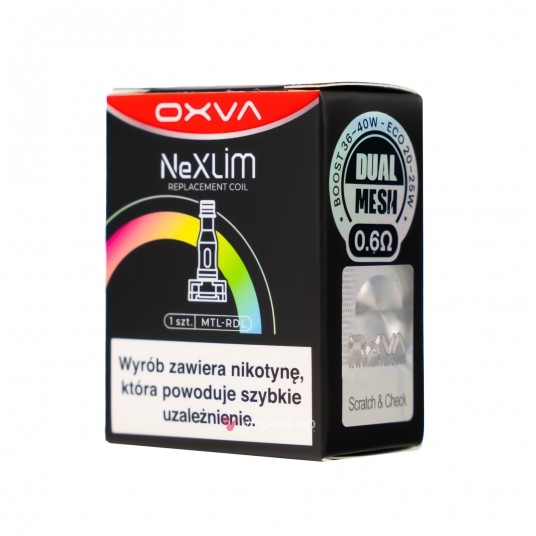 COIL OXVA NEXLIM - 0.6 OHM -zdjęcie numer 1