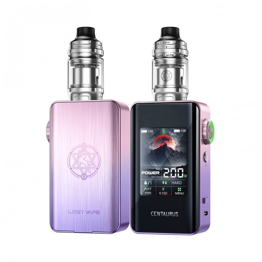 *KIT LOST VAPE CENTAURUS BT200 - PINK PURPLE -zdjęcie numer 1