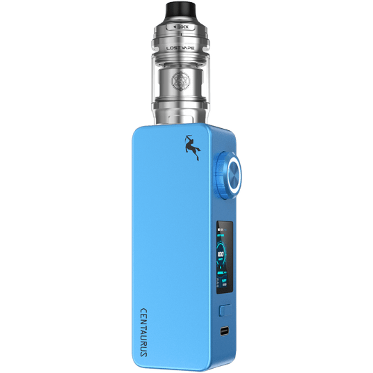 *KIT LOST VAPE CENTAURUS M100 + SUB OHM V2 - NEON BLUE -zdjęcie numer 1