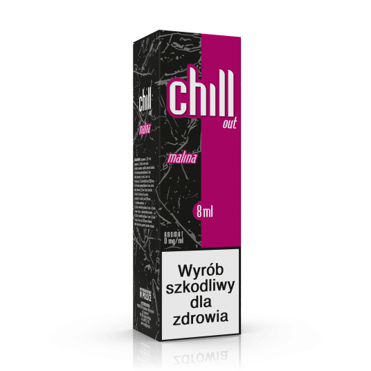 LONGFILL CHILL OUT 8/10 - MALINA -zdjęcie numer 1