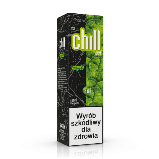 LONGFILL CHILL OUT 8/10 - MOJITO ICE -zdjęcie numer 1