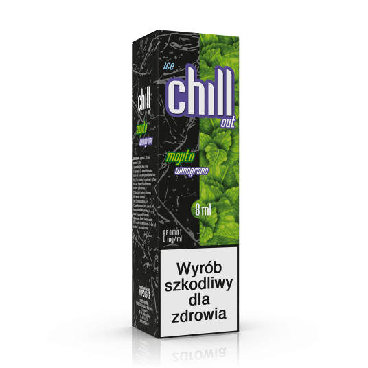 LONGFILL CHILL OUT 8/10 - MOJITO WINOGRONO -zdjęcie numer 1