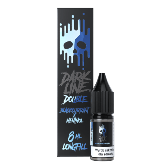 LONGFILL DARK LINE DOUBLE 8/10 - BLACKCURRANT MENTHOL -zdjęcie numer 1