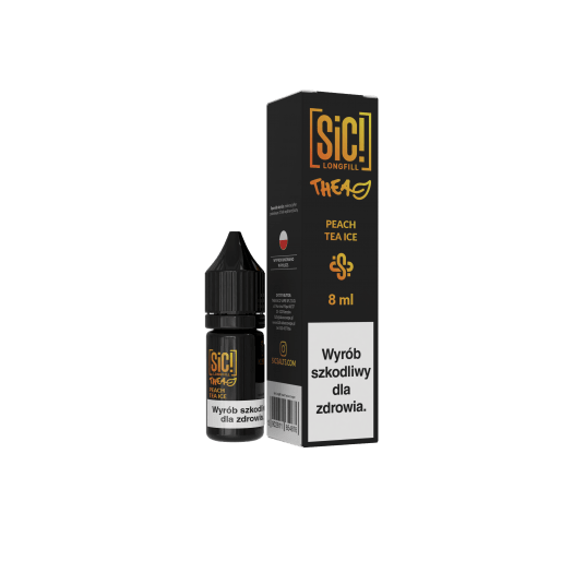 LONGFILL SIC! 8/10 - PEACH TEA ICE -zdjęcie numer 1