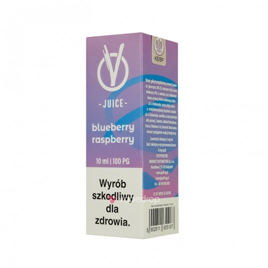 LONGFILL VBAR JUICE 10/10 - BLUEBERRY RASPBERRY -zdjęcie numer 1