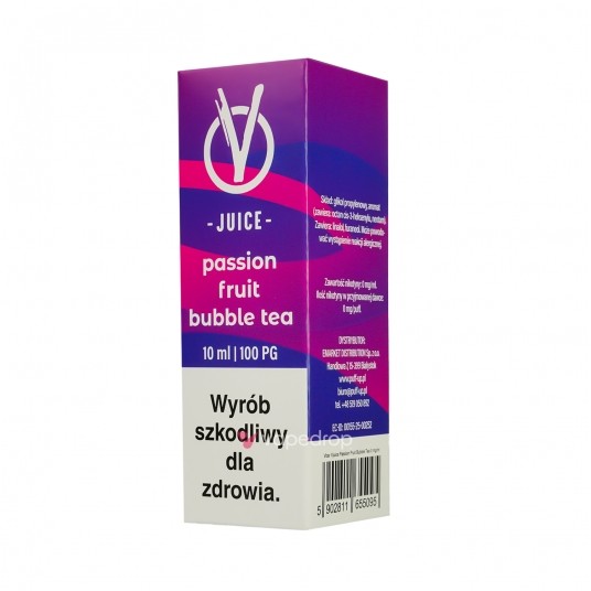 LONGFILL VBAR JUICE 10/10 - PASSION FRUIT BUBBLE TEA -zdjęcie numer 1