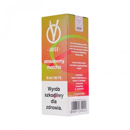 LONGFILL VBAR JUICE 10/10 - STRAWBERRY MATCHA -zdjęcie numer 1