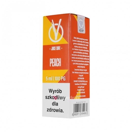 LONGFILL VBAR JUICE CORE 5/10 - PEACH -zdjęcie numer 1