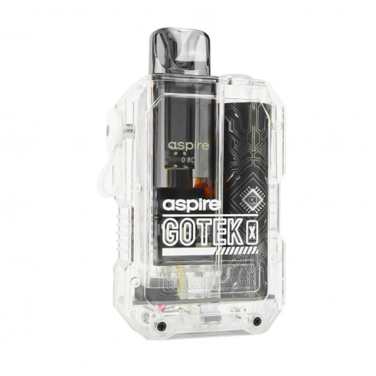 POD KIT ASPIRE GOTEK X - TRANSPARENT -zdjęcie numer 1