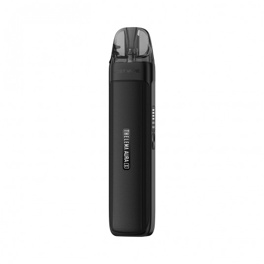 *POD KIT LOST VAPE THELEMA AURA S - LEATHER BLACK -zdjęcie numer 1