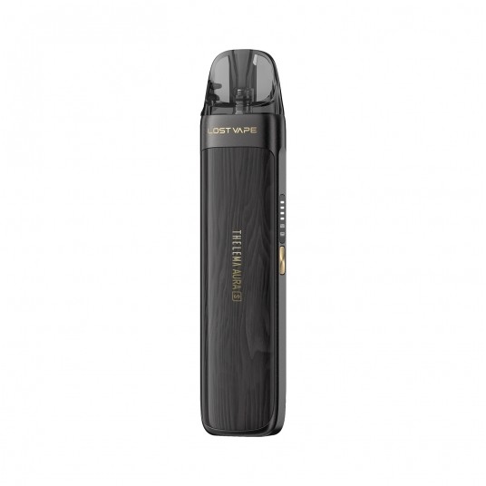 *POD KIT LOST VAPE THELEMA AURA S - WOODEN BLACK -zdjęcie numer 1