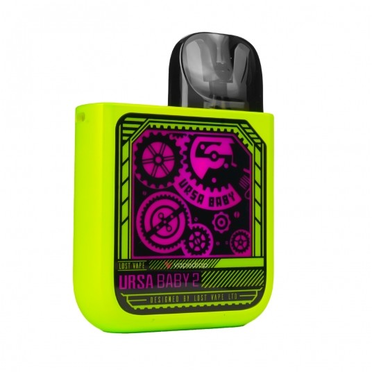 POD KIT LOST VAPE URSA BABY 2 - POP GREEN X TIME GEAR -zdjęcie numer 1