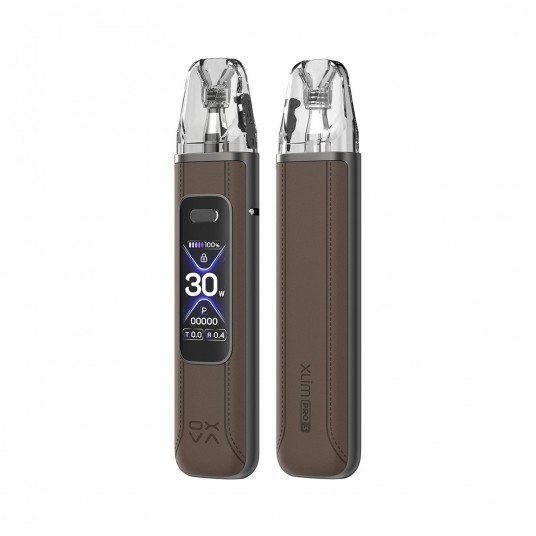 *POD KIT OXVA XLIM PRO 3 - BROWN LEATHER -zdjęcie numer 1