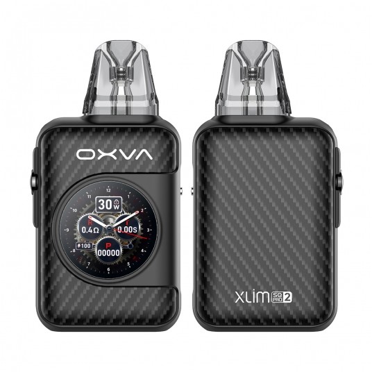 *POD KIT OXVA XLIM SQ PRO 2 - BLACK CARBON -zdjęcie numer 1