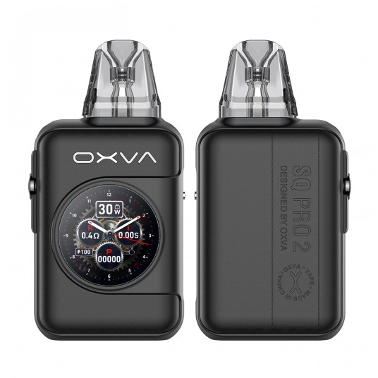 *POD KIT OXVA XLIM SQ PRO 2 - BLACK LEATHER -zdjęcie numer 1