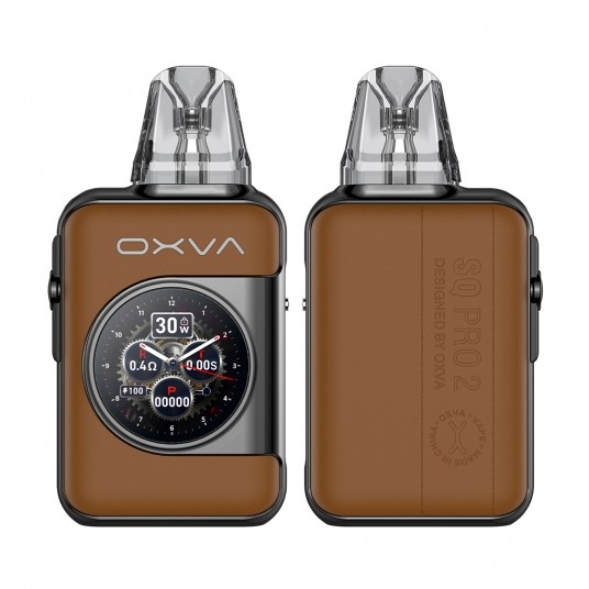 *POD KIT OXVA XLIM SQ PRO 2 - BROWN LEATHER -zdjęcie numer 1