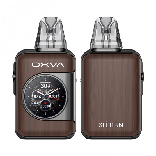 *POD KIT OXVA XLIM SQ PRO 2 - BROWN WOOD -zdjęcie numer 1