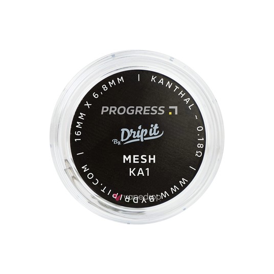 PREBUILT PROGRESS BY DRIP IT MESH KA1 4 SZT. - 0.18 OHM -zdjęcie numer 1