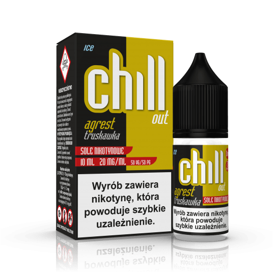 SALT TPD CHILL OUT 20MG 10ML - AGREST TRUSKAWKA ICE -zdjęcie numer 1
