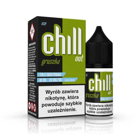 SALT TPD CHILL OUT 20MG 10ML - GRUSZKA ICE -zdjęcie numer 1