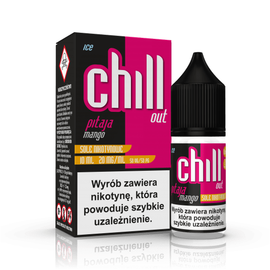 SALT TPD CHILL OUT 20MG 10ML - PITAJA MANGO ICE -zdjęcie numer 1