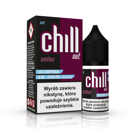 SALT TPD CHILL OUT 20MG 10ML - WIŚNIA ICE -zdjęcie numer 1