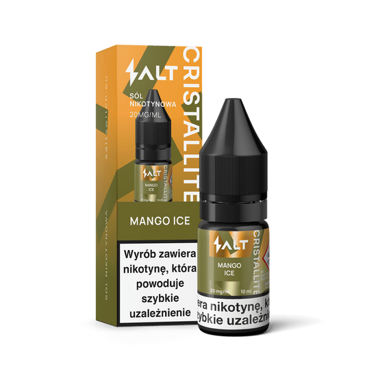 SALT TPD CRISTALLITE 20MG 10ML - MANGO ICE -zdjęcie numer 1