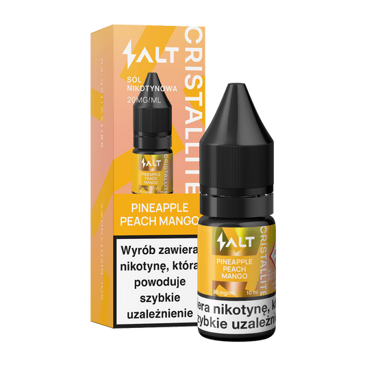 SALT TPD CRISTALLITE 20MG 10ML - PINEAPPLE PEACH MANGO -zdjęcie numer 1
