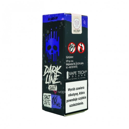 SALT TPD DARK LINE 20MG 10ML - BLUEBERRY -zdjęcie numer 1