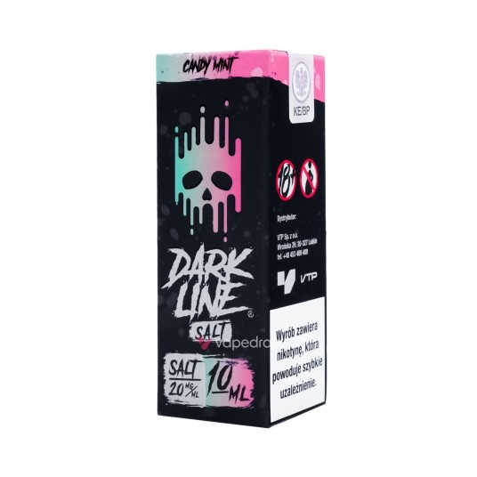SALT TPD DARK LINE 20MG 10ML - CANDY MINT -zdjęcie numer 1