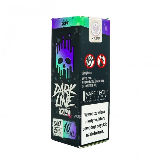 SALT TPD DARK LINE 20MG 10ML - GRAPE -zdjęcie numer 1