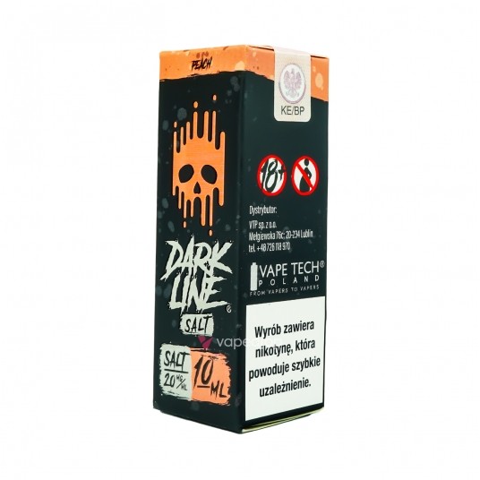 SALT TPD DARK LINE 20MG 10ML - PEACH -zdjęcie numer 1