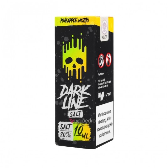 SALT TPD DARK LINE 20MG 10ML - PINEAPPLE MOJITO -zdjęcie numer 1