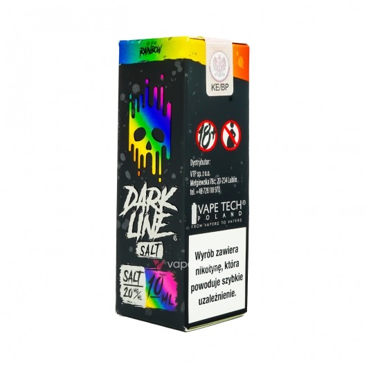 SALT TPD DARK LINE 20MG 10ML - RAINBOW -zdjęcie numer 1