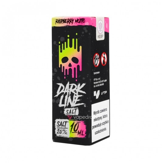 SALT TPD DARK LINE 20MG 10ML - RASPBERRY MOJITO -zdjęcie numer 1