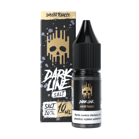 SALT TPD DARK LINE 20MG 10ML - SMOOTH TOBACCO -zdjęcie numer 1