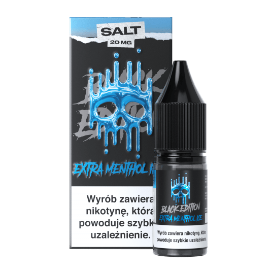 SALT TPD DARK LINE BLACK EDITION 20MG 10ML - EXTRA MENTHOL -zdjęcie numer 1