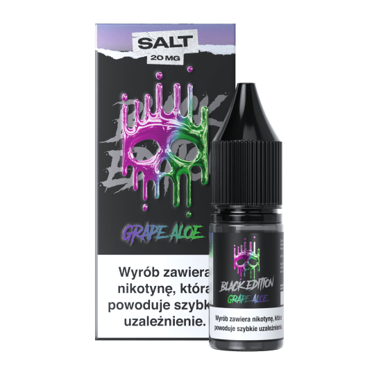SALT TPD DARK LINE BLACK EDITION 20MG 10ML - GRAPE ALOE -zdjęcie numer 1