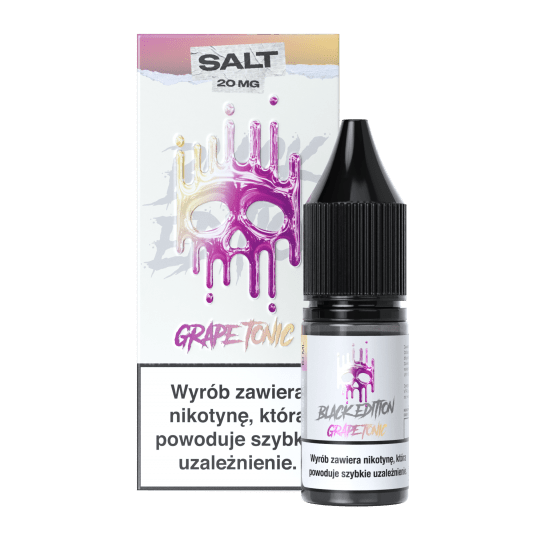 SALT TPD DARK LINE BLACK EDITION 20MG 10ML - GRAPE TONIC -zdjęcie numer 1