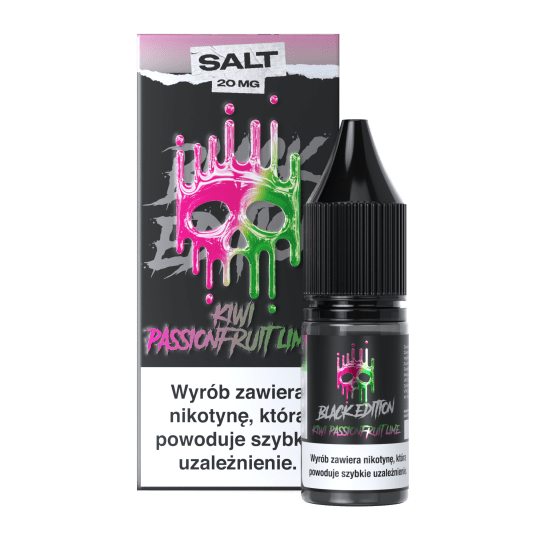 SALT TPD DARK LINE BLACK EDITION 20MG 10ML - KIWI PASSIONFRUIT LIME -zdjęcie numer 1