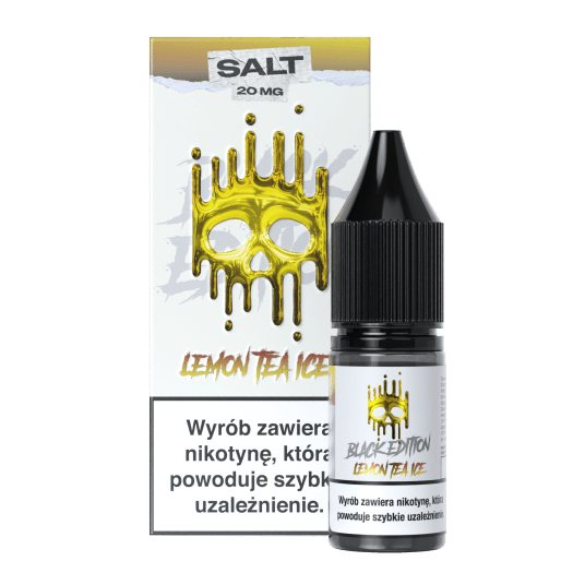 SALT TPD DARK LINE BLACK EDITION 20MG 10ML - LEMON TEA ICE -zdjęcie numer 1