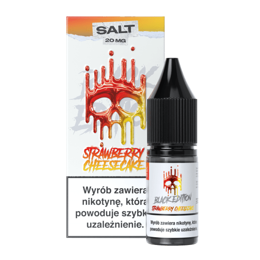 SALT TPD DARK LINE BLACK EDITION 20MG 10ML - STRAWBERRY CHEESECAKE -zdjęcie numer 1