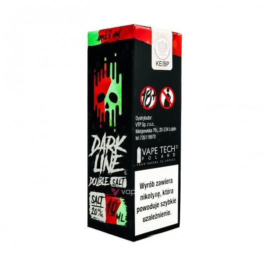 SALT TPD DARK LINE DOUBLE 20MG 10ML - APPLE X MINT -zdjęcie numer 1