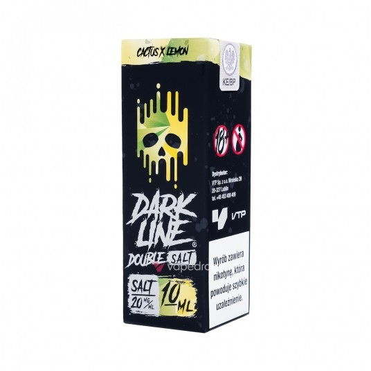 SALT TPD DARK LINE DOUBLE 20MG 10ML - CACTUS X LEMON -zdjęcie numer 1